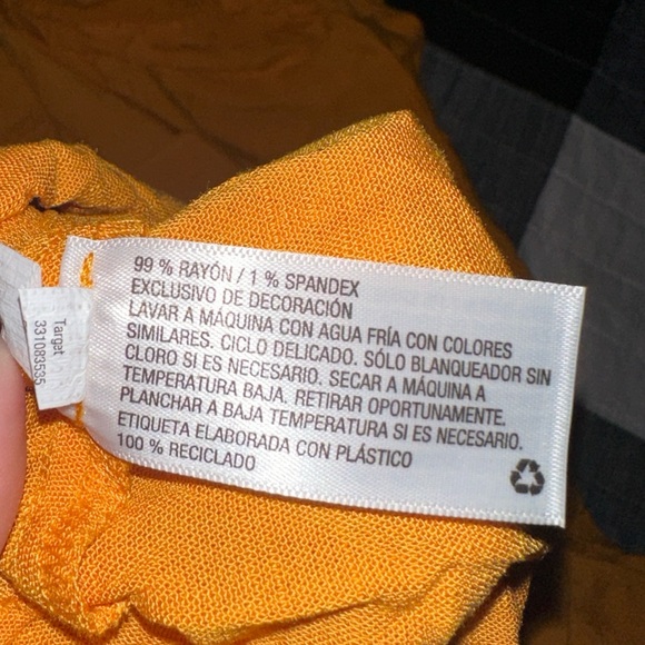 Cute mustard color sundress - Picture 4 of 4